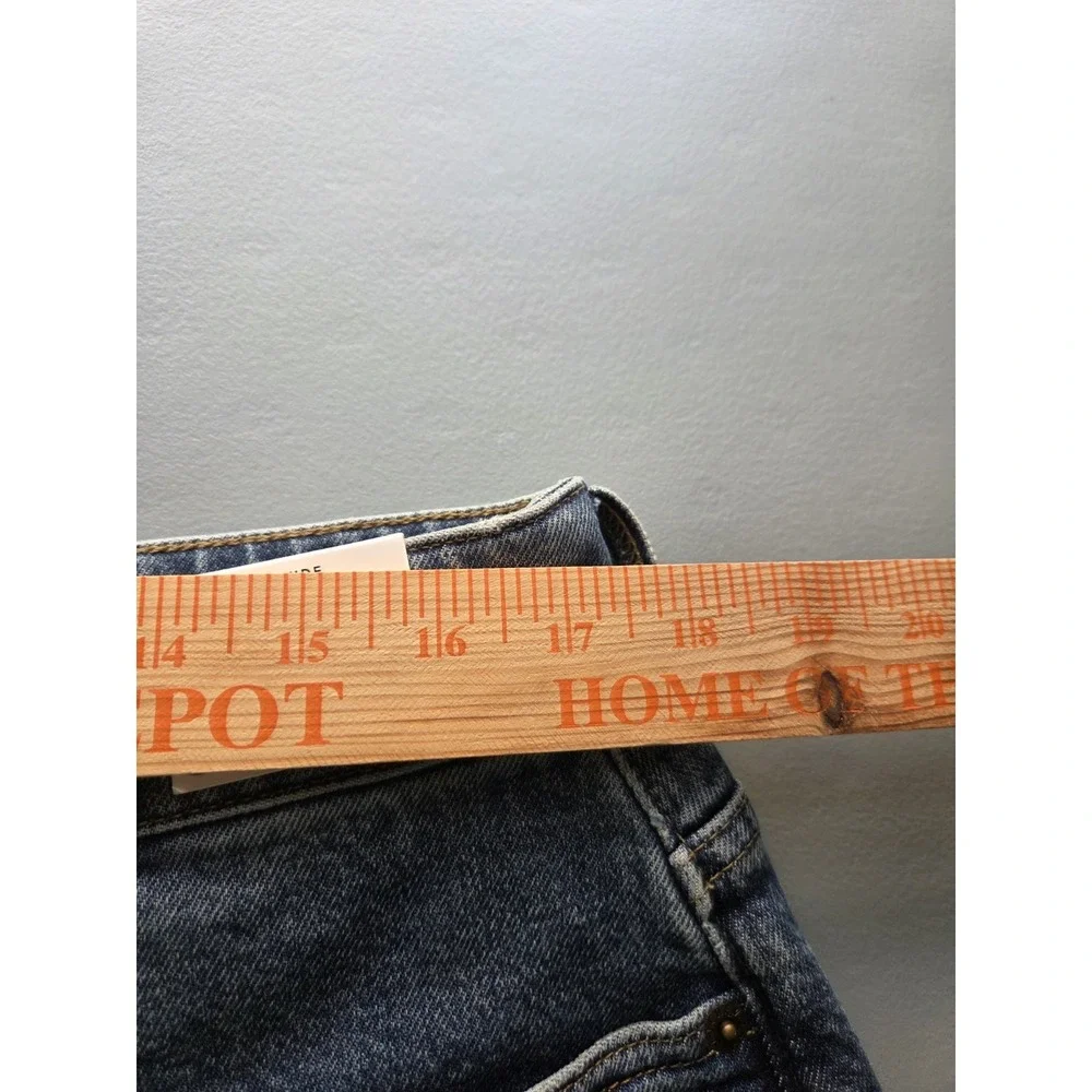 J. Crew Jeans Semi-Stretch‎ High Rise Curvy Slim Wide Leg Size 33 NWT